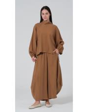 sasha pantolon camel