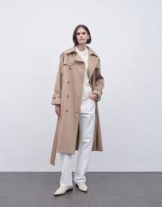 kk desıgn klasik koton trençkot camel 5