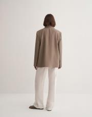 kk desıgn tek düğmeli blazer açık haki 3