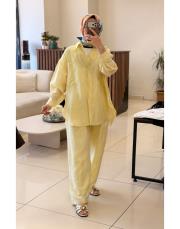roxy pantolon limon
