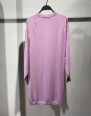 invee şifon detaylı tunik eflatun 2