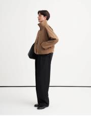 dik yaka bomber ceket camel 3