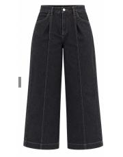 dikişli denim pantolon antrasit