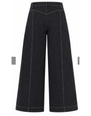 dikişli denim pantolon antrasit 2