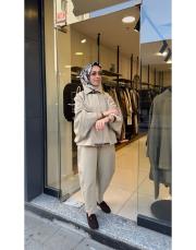 kahma trench jacket bej 2