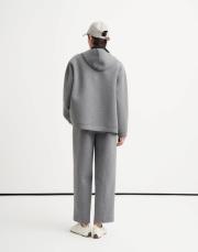 puf scuba fermuarlı sweatshirt gri gri 4