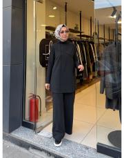 kahma tunik antrasit