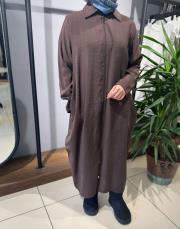 invee fermuarlı kap kahve