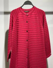 invee merserize düğmeli uzun hırka bordo 2