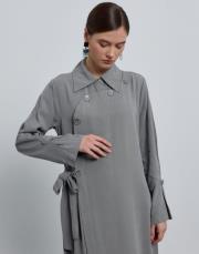 hilay vanessa elbise gri